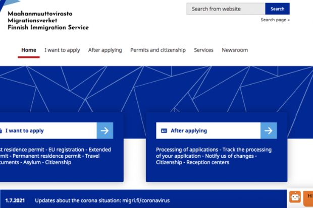xin giấy ph&eacute;p định cư Phần Lan diện tay nghề