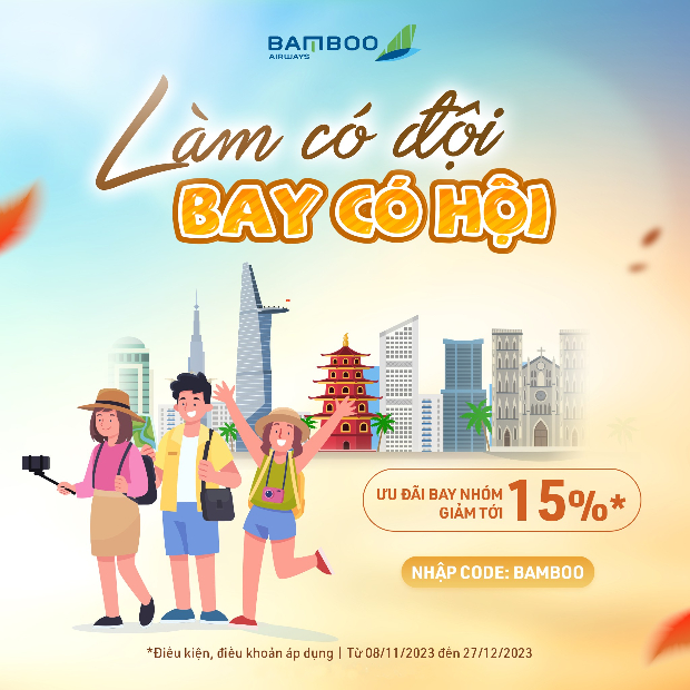 khuyến mãi Bamboo Airways