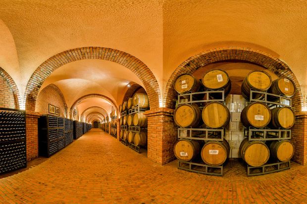 Lâu đài rượu vang Phan Thiết - Hầm rượu