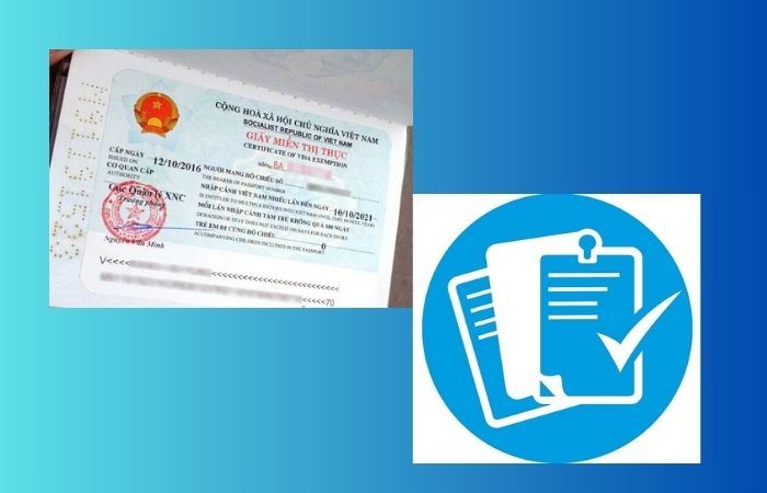 Thủ tục xin giấy miễn thị thực 5 năm 