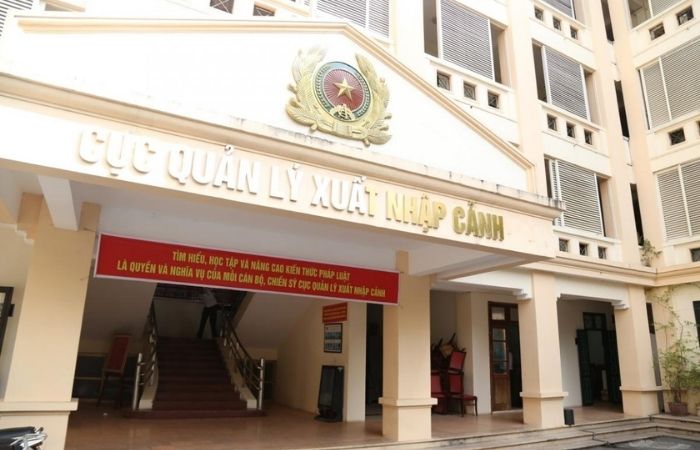  Cục quản lý xuất nhập cảnh - Bộ Công an