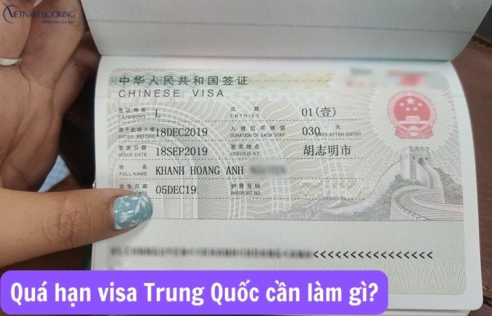 Bị quá hạn visa Trung Quốc người nước ngoài cần làm gì?