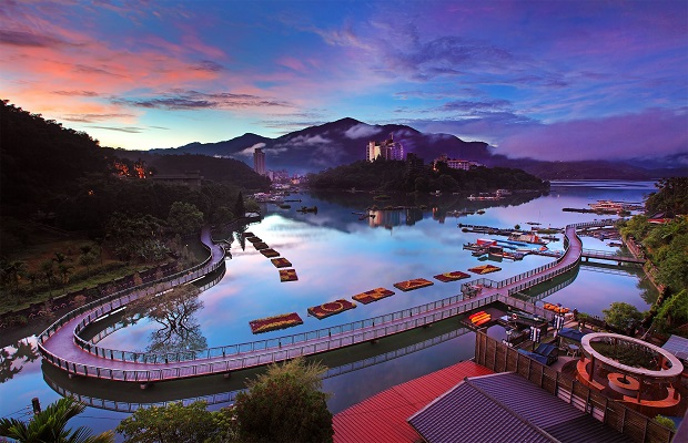 Tour du lịch Đài Loan - Hồ Nhật Nguyệt