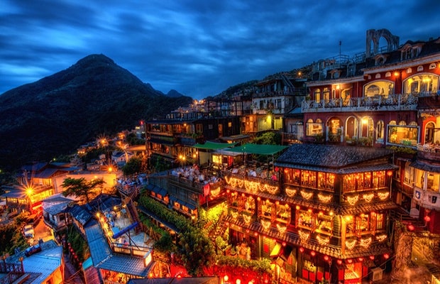 Tour du lịch Đài Loan - Làng cổ Cửu Phần