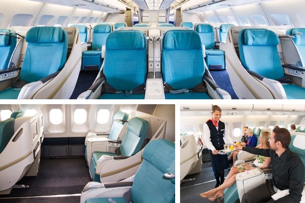 hạng ghế ngồi Thương gia Czech Airlines