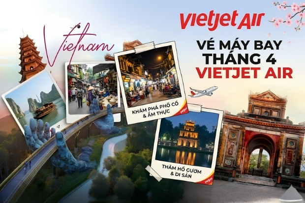 v&eacute; m&aacute;y bay th&aacute;ng 4 Vietjet Air - Nhu cầu du lịch m&ugrave;a lễ của h&agrave;nh kh&aacute;ch