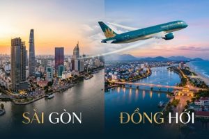 Từ rực rỡ đến yên bình cùng Vietnam Booking và vé máy bay Vietnam Airlines Sài Gòn đi Đồng Hới