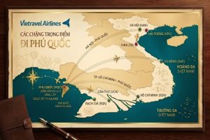Khởi hành rực rỡ với tấm vé máy bay Vietravel Airlines đi Phú Quốc
