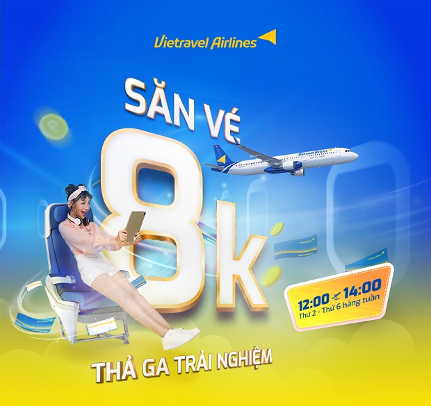 Vietravel Airlines khuyến mãi