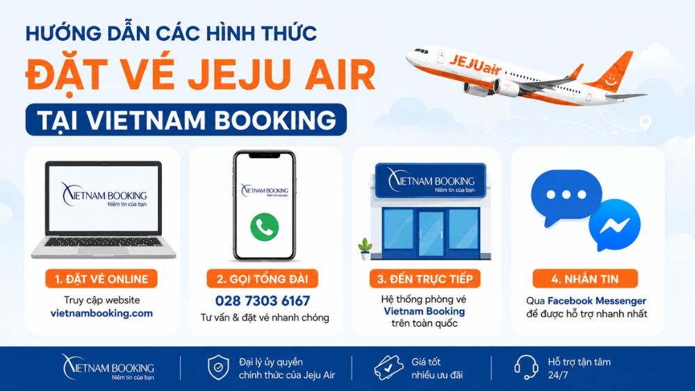 V&igrave; sao n&ecirc;n mua v&eacute; Jeju Air tại Vietnam Booking