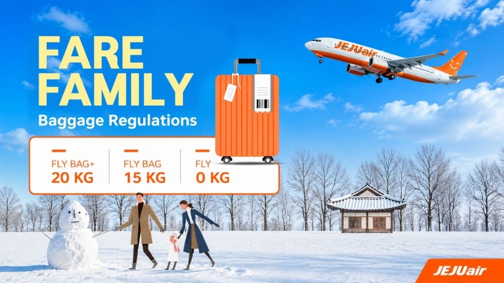 Quy định h&agrave;nh l&yacute; x&aacute;ch tay v&agrave; k&yacute; gửi Jeju Air tại Vietnam Booking