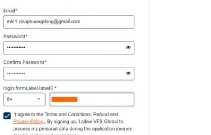 đăng ký tài khoản