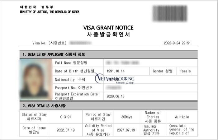 Quy trình dịch vụ làm visa kết hôn Hàn Quốc