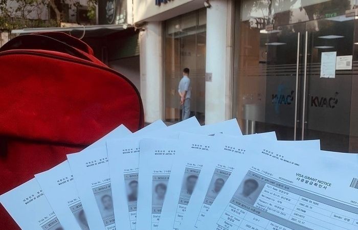hồ sơ xin visa h&agrave;n quốc 5 năm
