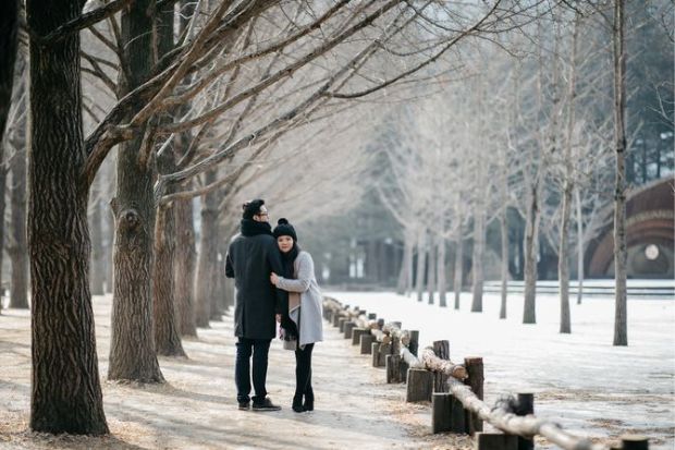 Du lịch Hàn Quốc tháng 12 - đảo Nami