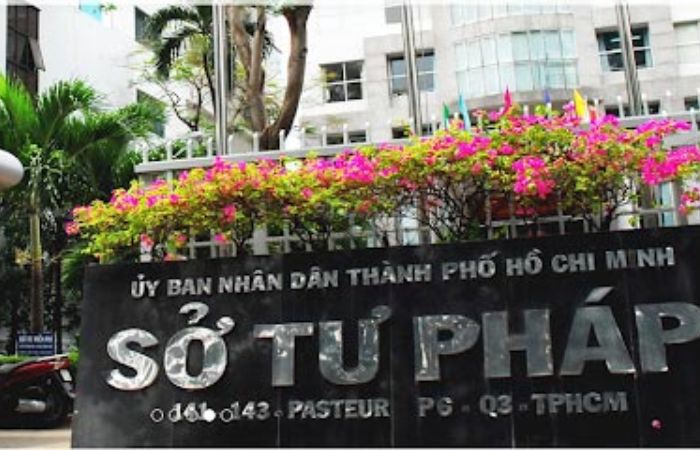Sở tư ph&aacute;p Th&agrave;nh phố Hồ Ch&iacute; Minh