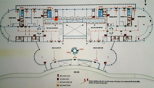 sơ đồ ga s&acirc;n bay đ&agrave; lạt
