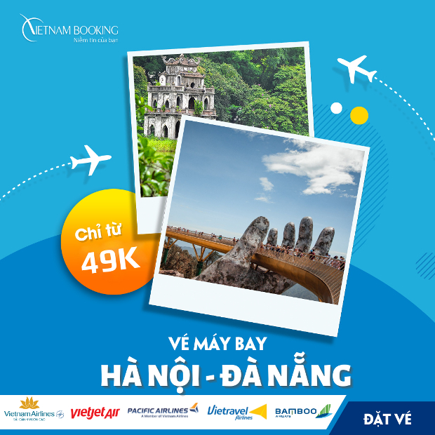 Tần suất bay H&agrave; Nội đi Đ&agrave; Nẵng