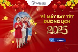 Vé máy bay Tết Dương Lịch 2025 giá ưu đãi từ 39.000Đ