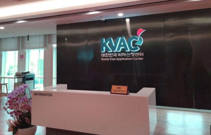 Trung t&acirc;m đăng k&yacute; visa H&agrave;n Quốc