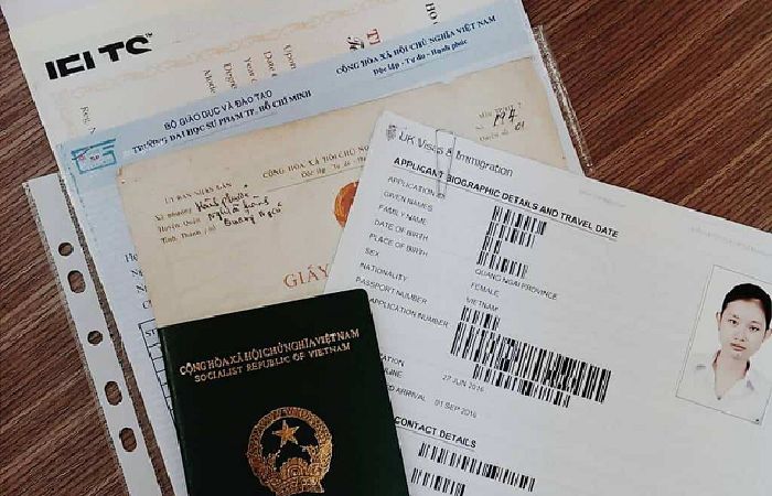 giấy tờ xin visa new zealand