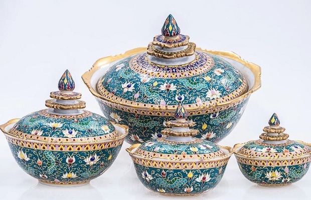 10 món quà tặng thái lan - gốm sứ