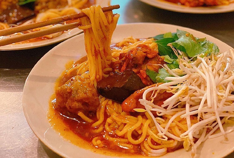 Đặc sản bánh tằm cay nổi tiếng trứ danh tại Cà Mau Bánh tằm cay Cà Mau