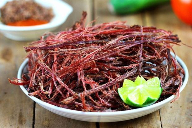 Đặc sản miền Bắc - Thịt trâu gác bếp