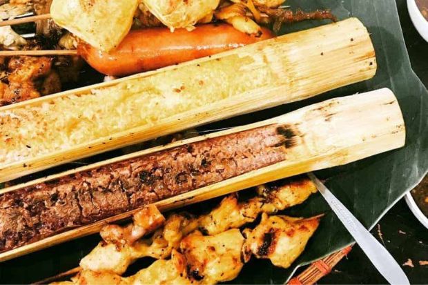 Đặc sản miền Bắc - Cơm lam Bắc Kạn