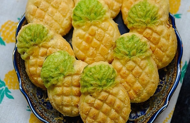 đài loan có bánh gì ngon - bánh dứa đài loan