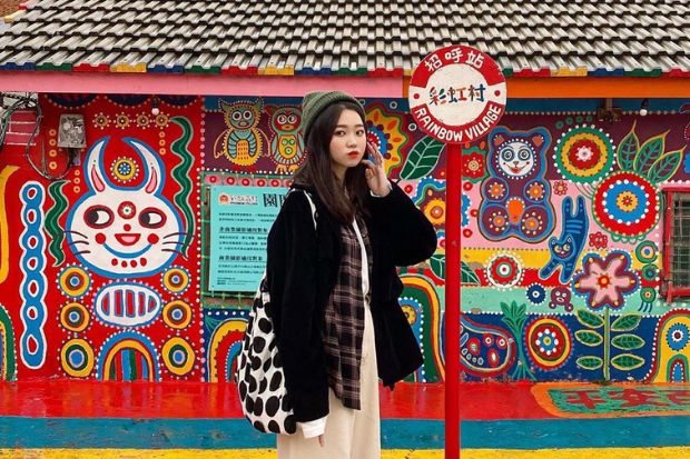 Địa điểm du lịch Đài Trung - Làng Cầu Vồng 