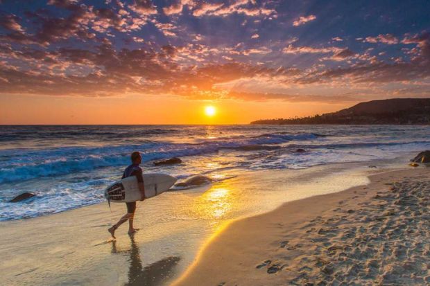 kh&iacute; hậu v&agrave; cảnh quan tại california