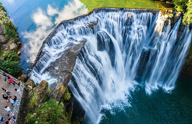 du lịch đài loan tháng 11 - thác nước thập phần