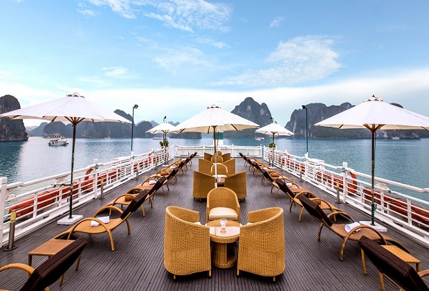 du thuyền hạ long 5 sao - du thuyền âu cơ