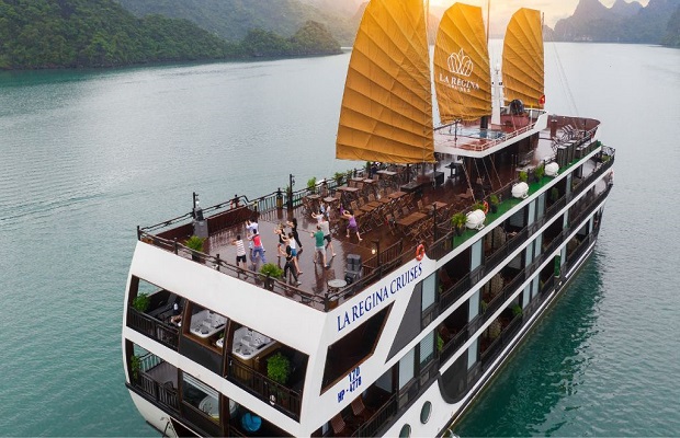du thuyền hạ long 5 sao - Du thuyền La Regina Legend
