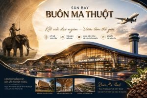Sân bay Buôn Ma Thuột hướng dẫn lộ trình di chuyển và lưu ý hành lý mùa cao điểm