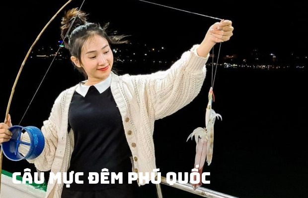 Tour Câu Mực Đêm Phú Quốc 1 Ngày và Ngắm Hoàng Hôn