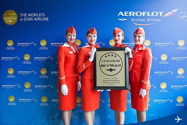 Aeroflot hãng hàng không 4 sao Skytrax