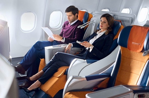 Ghế ngồi hạng Comfort Class Aeroflot