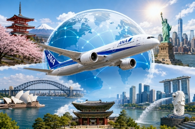 Top c&aacute;c&nbsp;chặng bay nổi bật được lựa chọn nhiều của All Nippon Airways