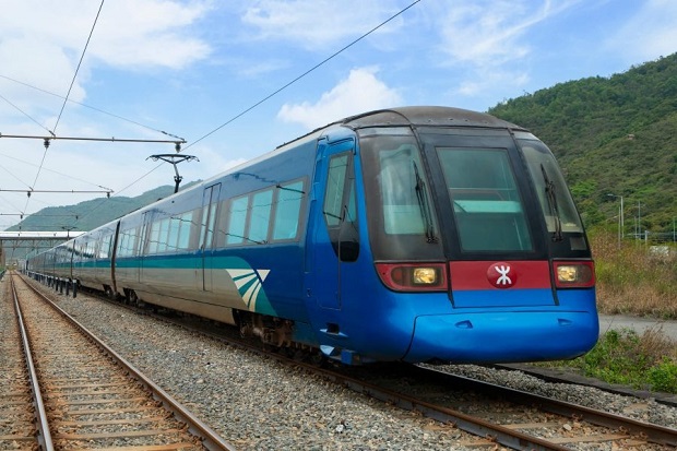  tàu điện MRT Airport Express Hong Kong