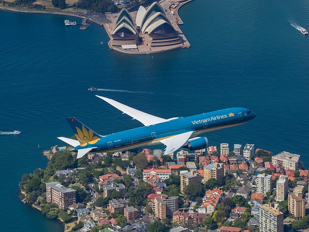 V&eacute; m&aacute;y bay đi Sydney Vietnam Airlines