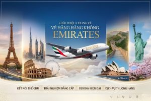 Vé máy bay Emirates – Chinh phục bầu trời bằng dịch vụ đỉnh cao