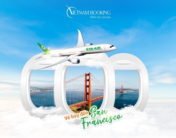 vé máy bay đi San Francisco