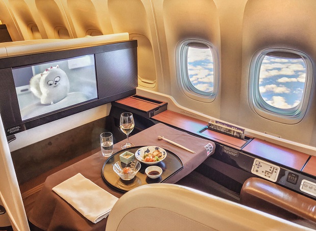 Ghế hạng Nhất Japan Airlines