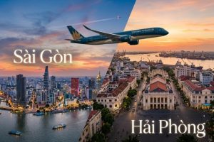 Từ Sài Gòn hoa lệ đến Hải Phòng hoa phượng cùng vé máy bay Vietnam Airlines tại Vietnam Booking