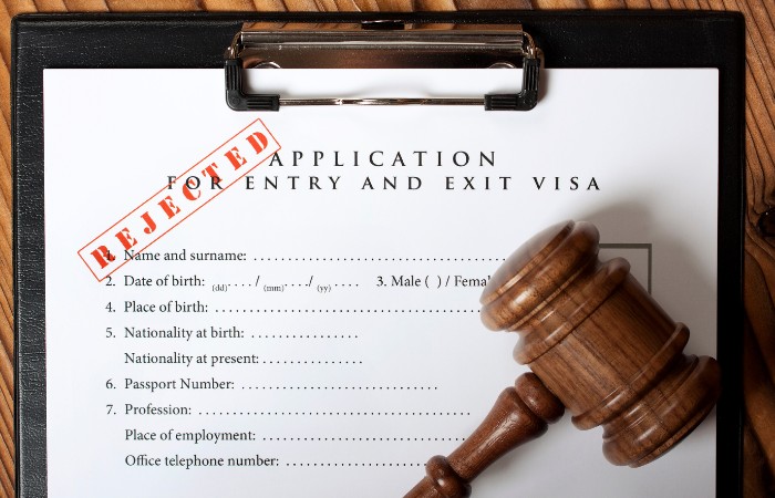 nguyên nhân rớt visa Trung Quốc