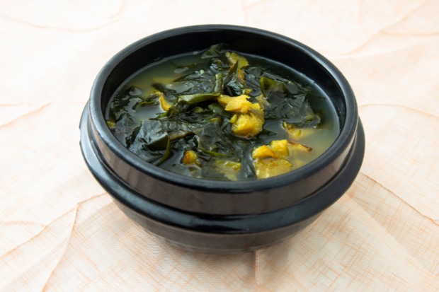 canh rong biển H&agrave;n Quốc