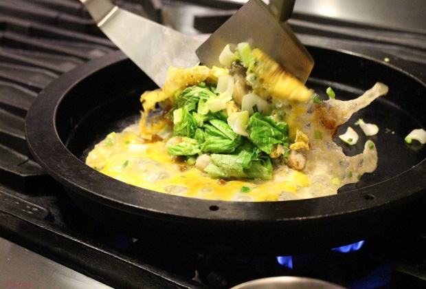 10 món ăn ngon đài loan - trứng chiên hàu