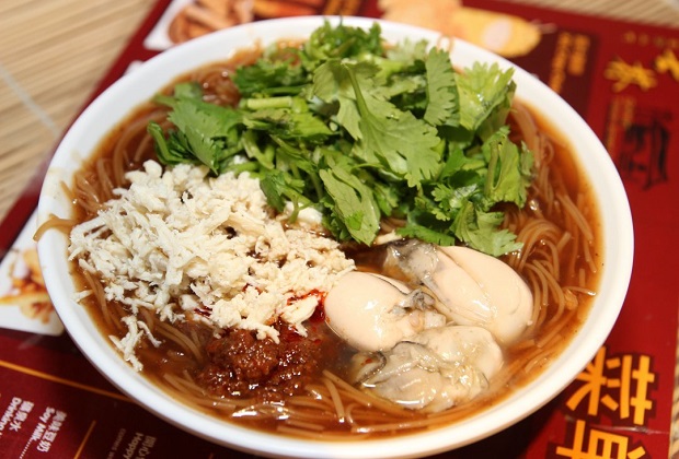 10 món ăn ngon đài loan - mì hàu